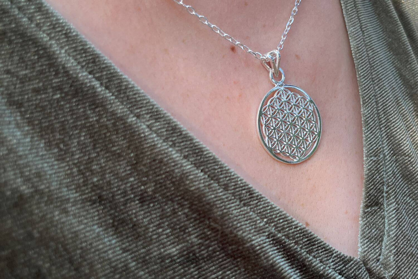 Colgante Flor de la vida