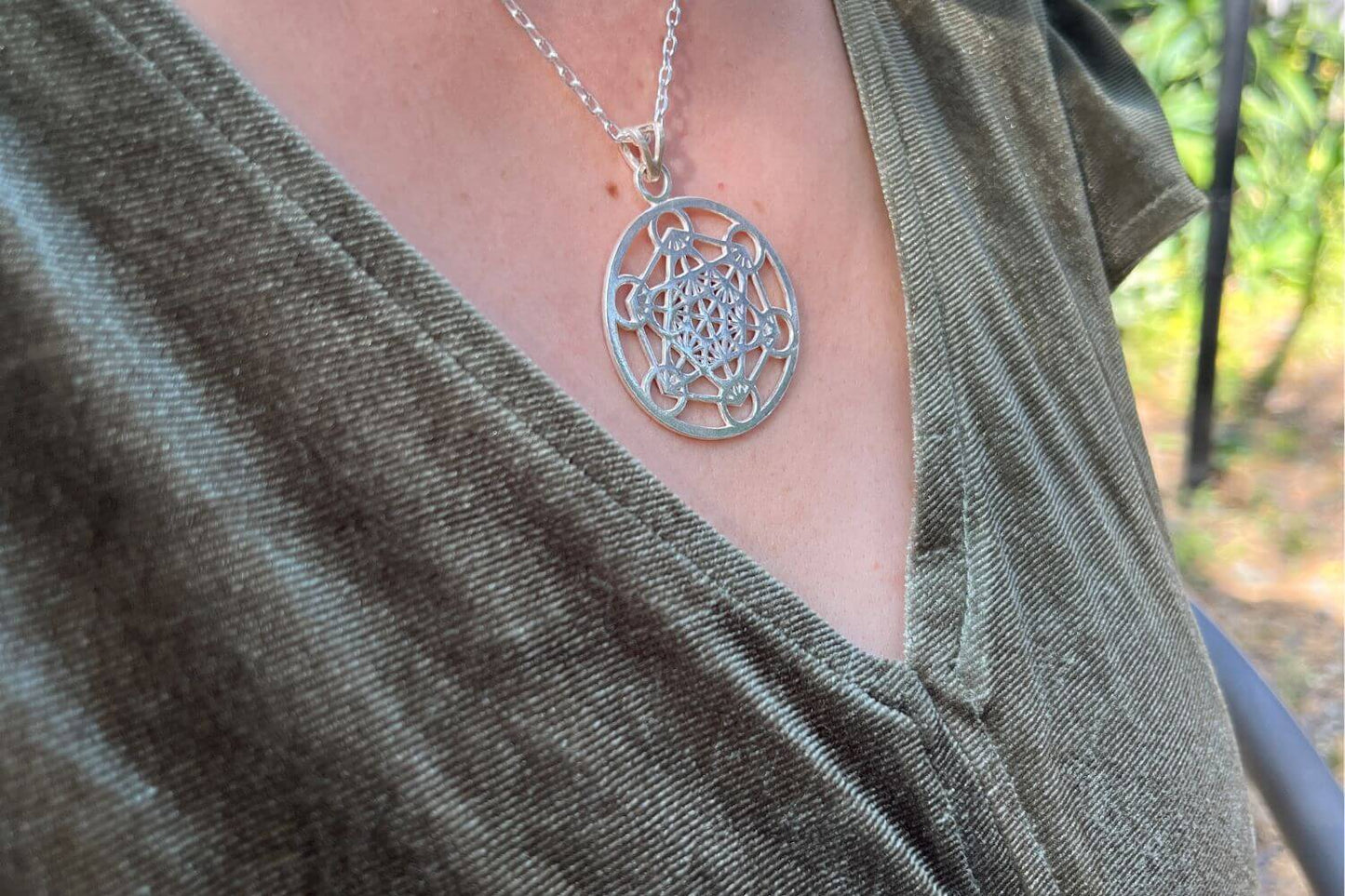 Cubo de Metatrón - Plata 950