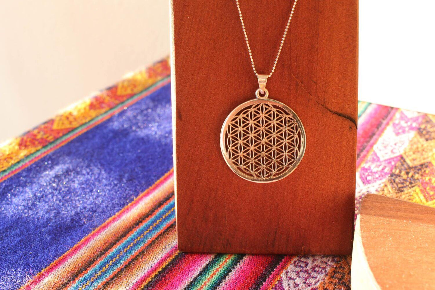 Colgante Flor de la vida Maxi