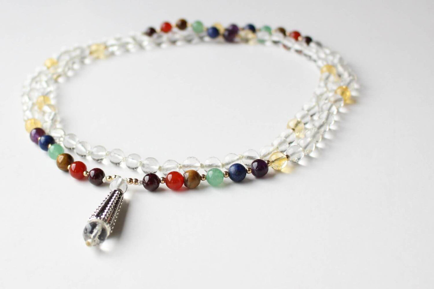 Japa Mala collar Chakras