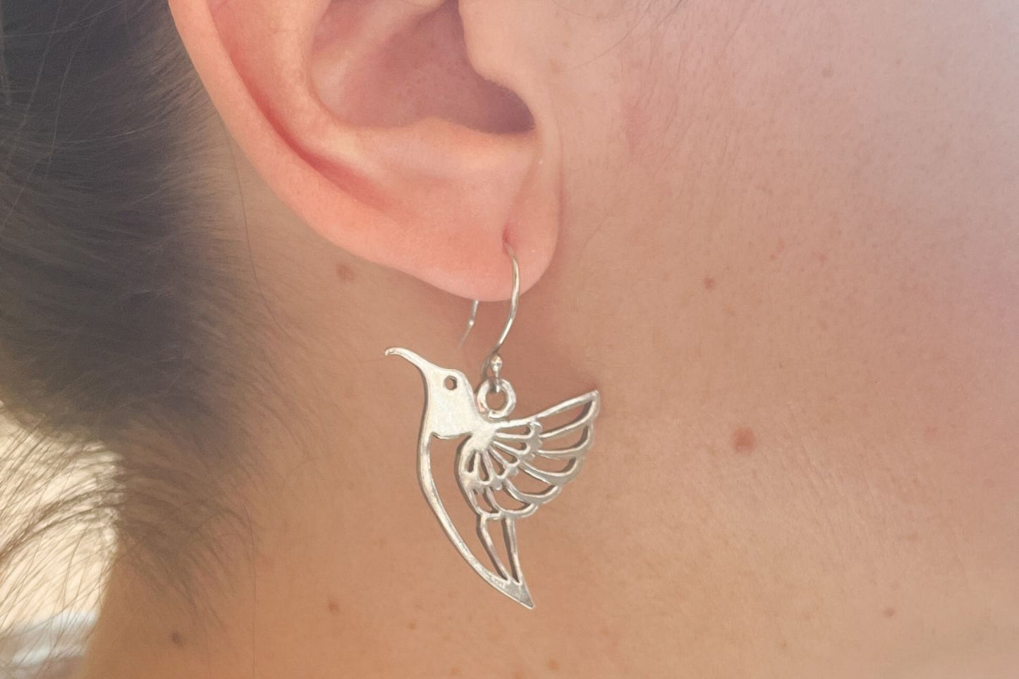 Aros Colibrí - Plata 950