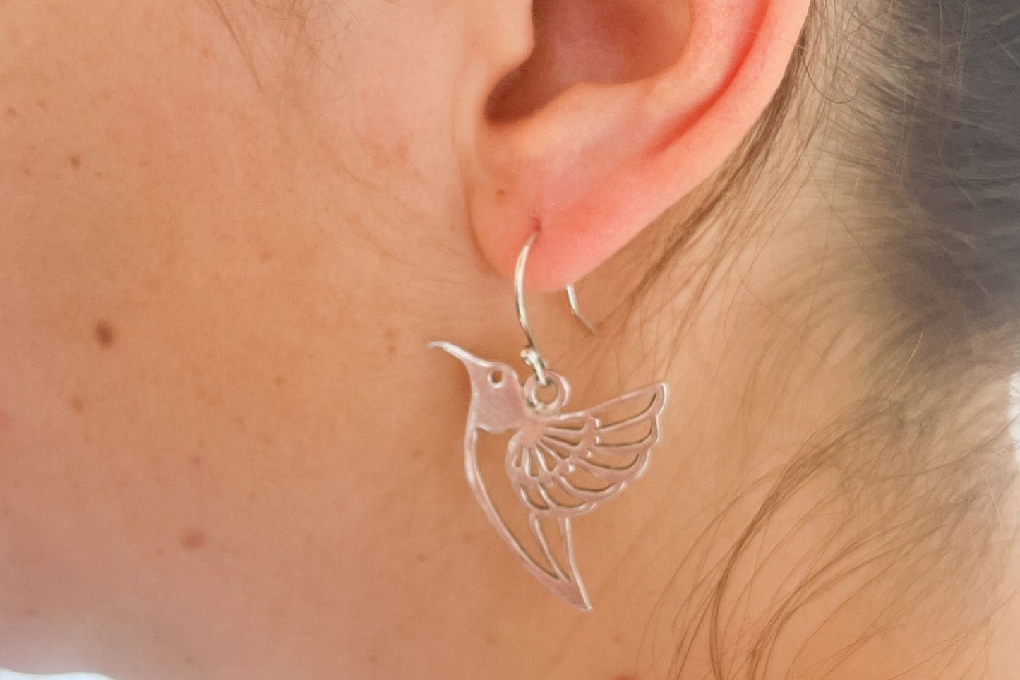 Aros Colibrí - Plata 950