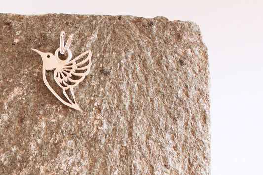 Colgante Colibrí - Plata 950