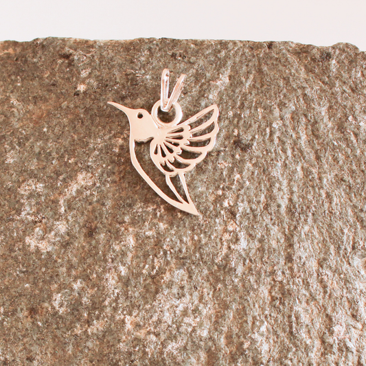 Colgante Colibrí en Plata 950 | Libertad y Energía Natural