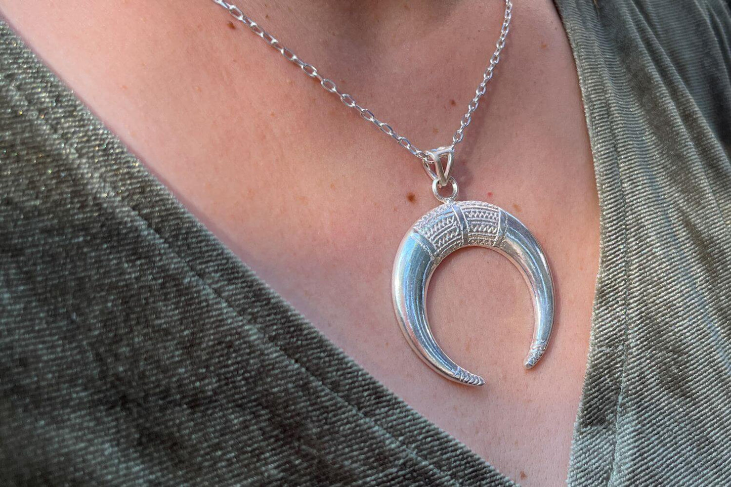 Colgante Luna de Shiva