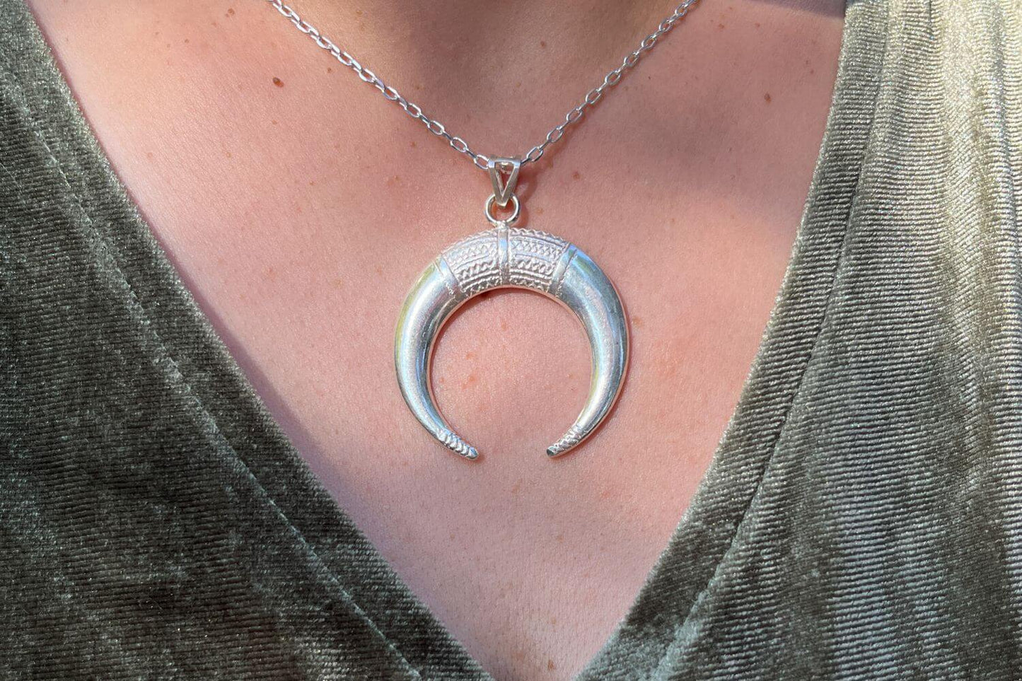 Colgante Luna de Shiva