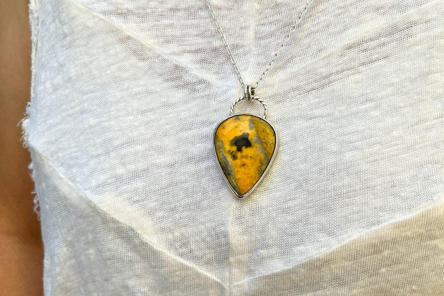 Colgante Jaspe Abejorro