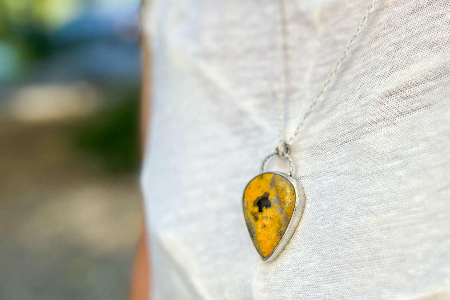 Colgante Jaspe Abejorro