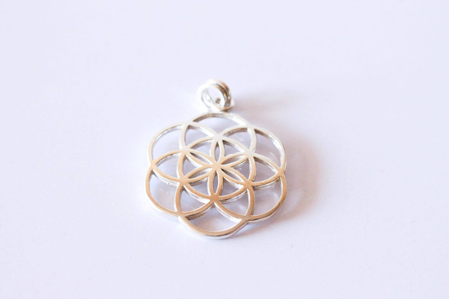 Colgante Semilla de la vida - Plata 950